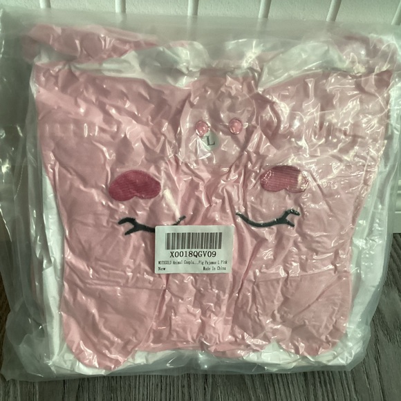 WOTOGOLD® Pig Costume/Unisex Adult Pajamas in L - Picture 4 of 6